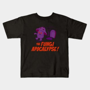 The Fungi Apocalypse - Zombie Mushroom Kids T-Shirt